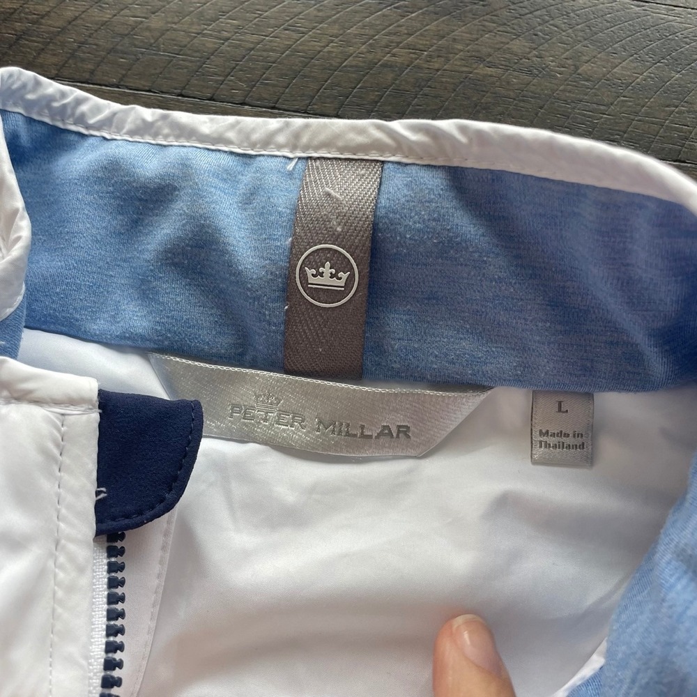 Peter Millar Quilted Golf Jacket Pullover Madelin… - image 3